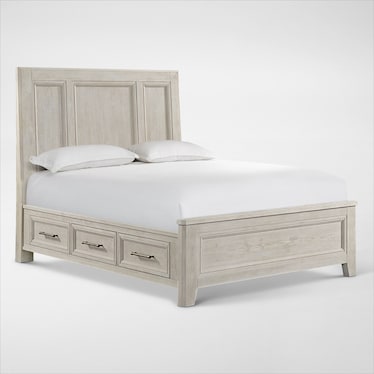 Windward Solid Wood Storage Bed
