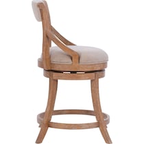 winnetka light brown counter height stool   