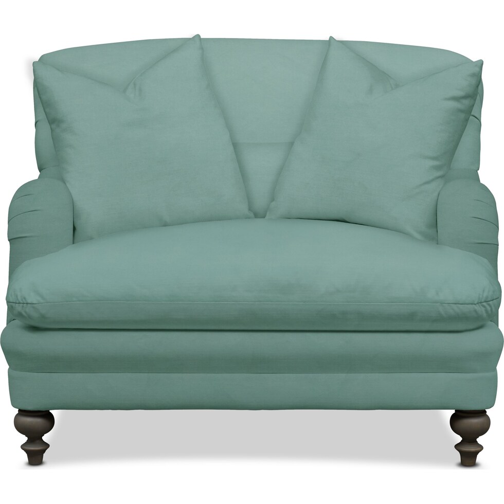 winnie blue chair and a half   