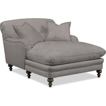 winnie curious silver pine chaise   