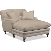winnie depalma taupe chaise   