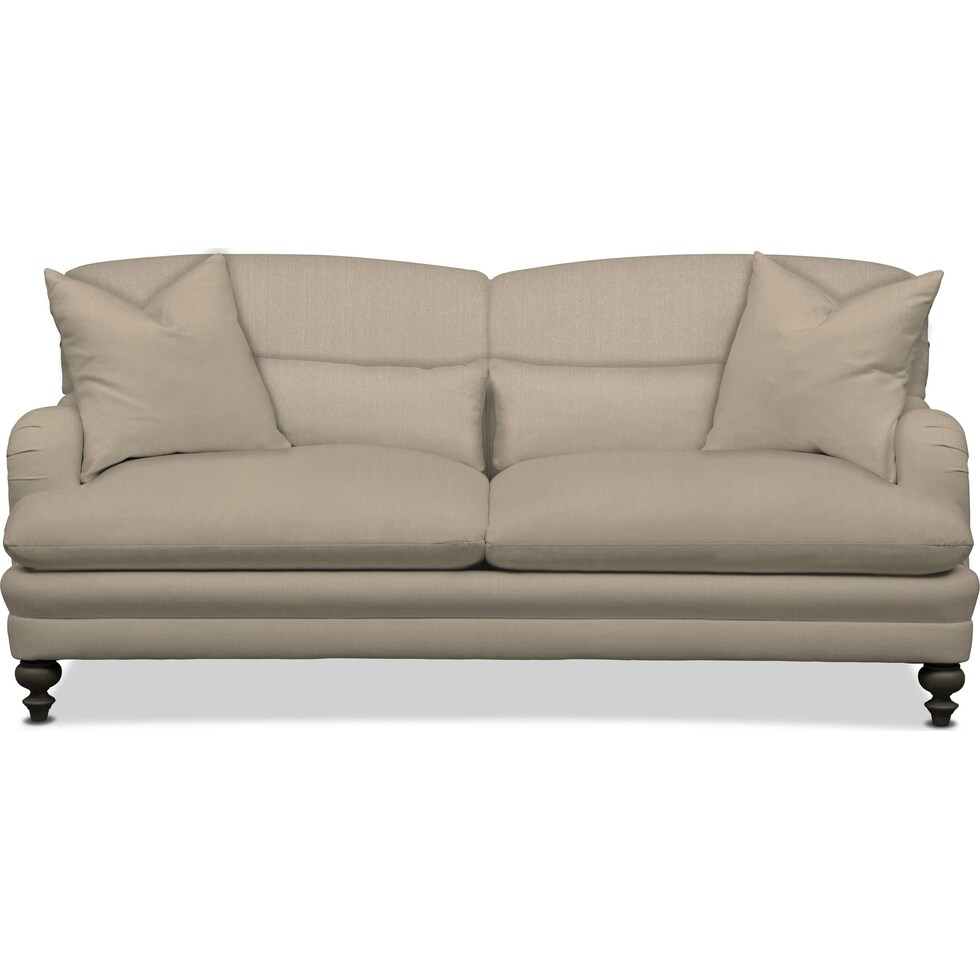 winnie depalma taupe sofa   