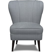winnie gray accent chair   