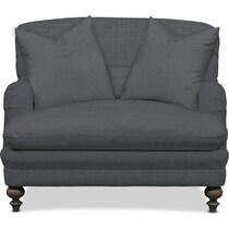 winnie gray chair and a half   