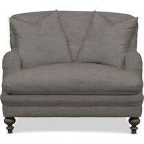 winnie gray chair and a half   