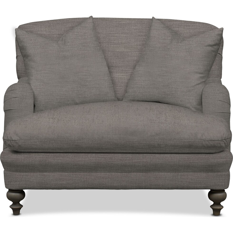 winnie gray chair and a half   