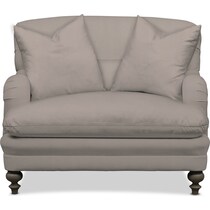 winnie gray chair and a half   
