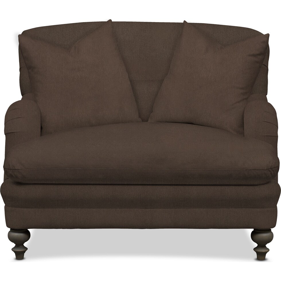 winnie gray chair and a half   