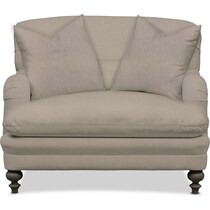winnie gray chair and a half   