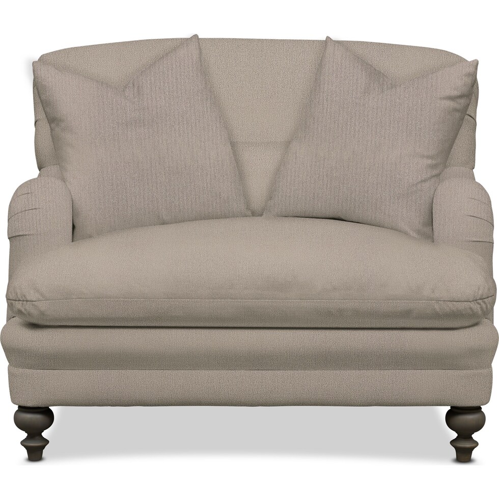 winnie gray chair and a half   