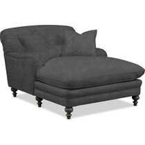 winnie gray chaise   