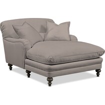 winnie gray chaise   