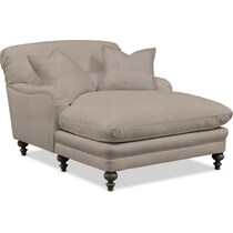 winnie gray chaise   