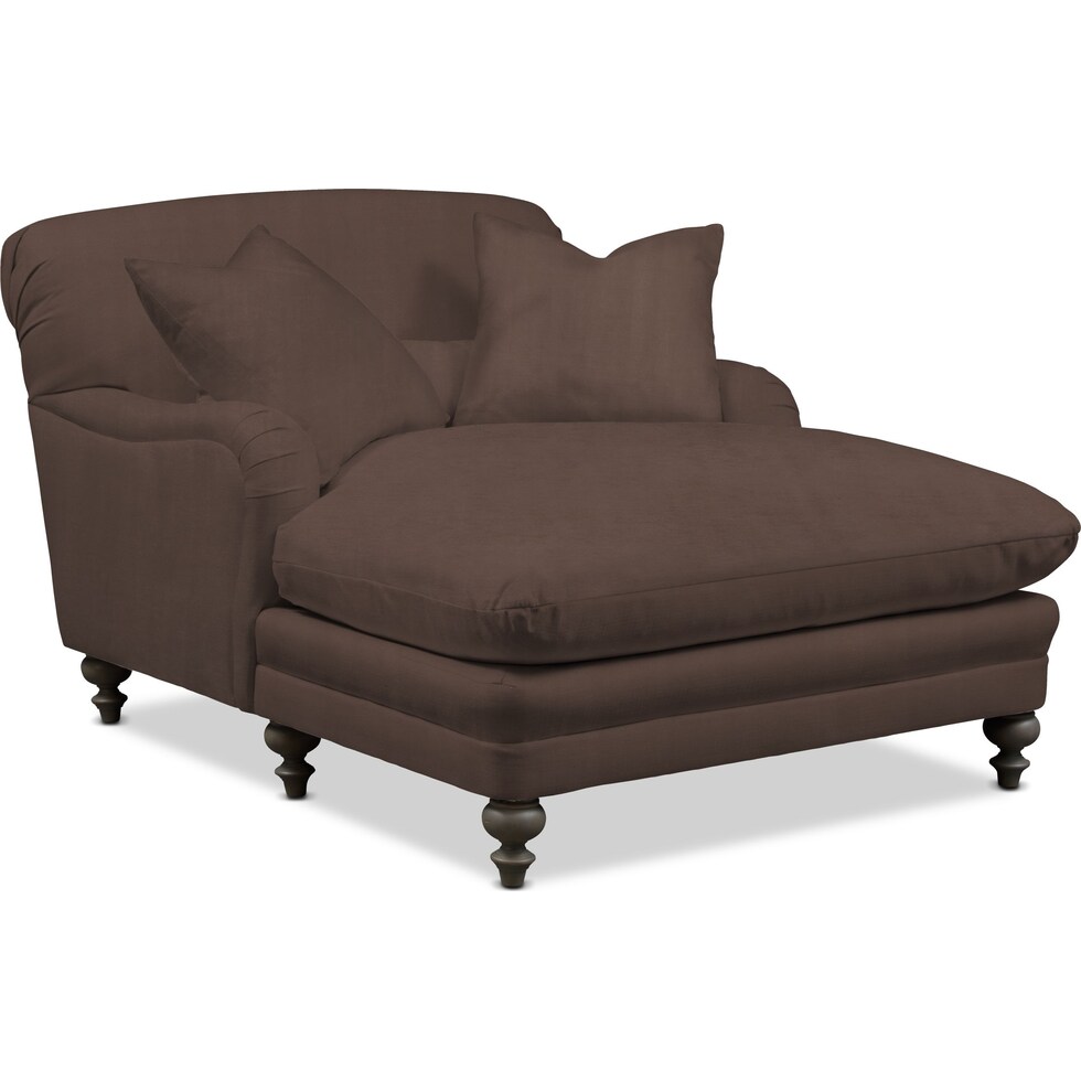 winnie oakley iii java chaise   