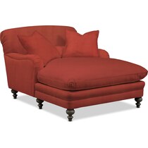 winnie orange chaise   
