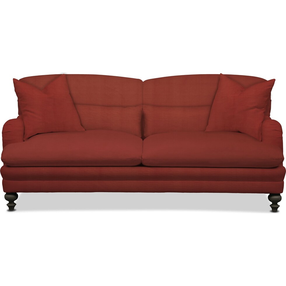 winnie orange sofa   