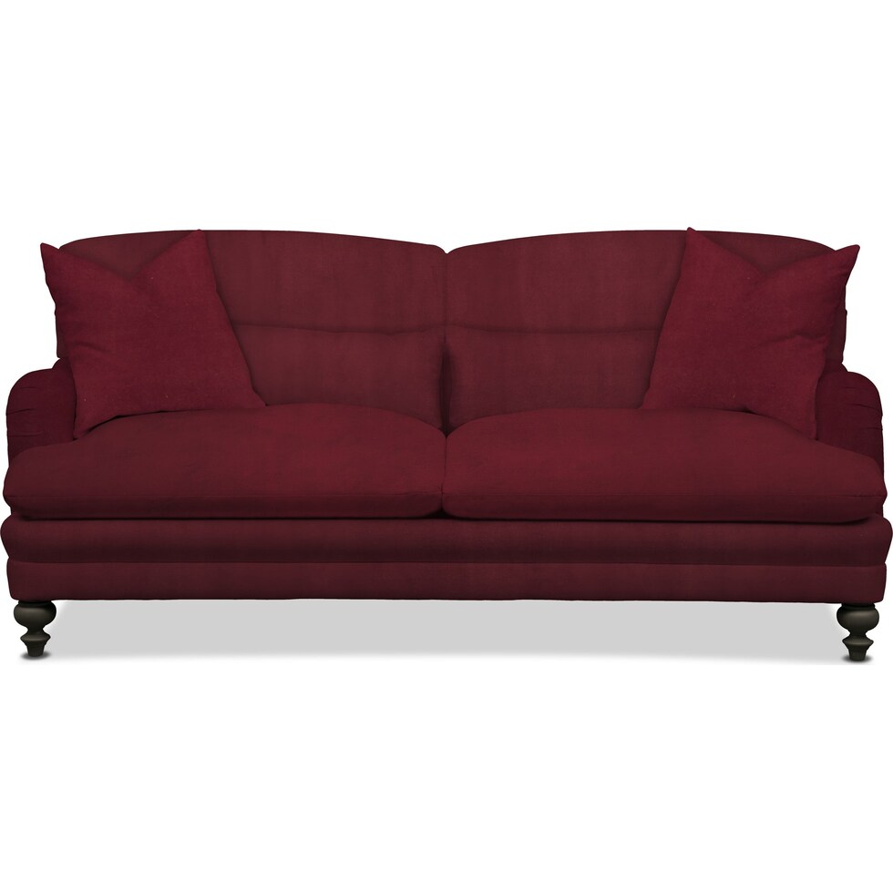 winnie red sofa   