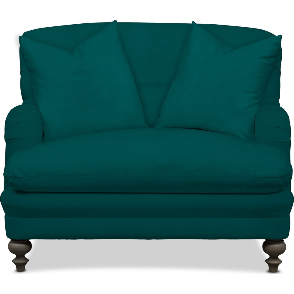 winnie toscana peacock chair and a half   