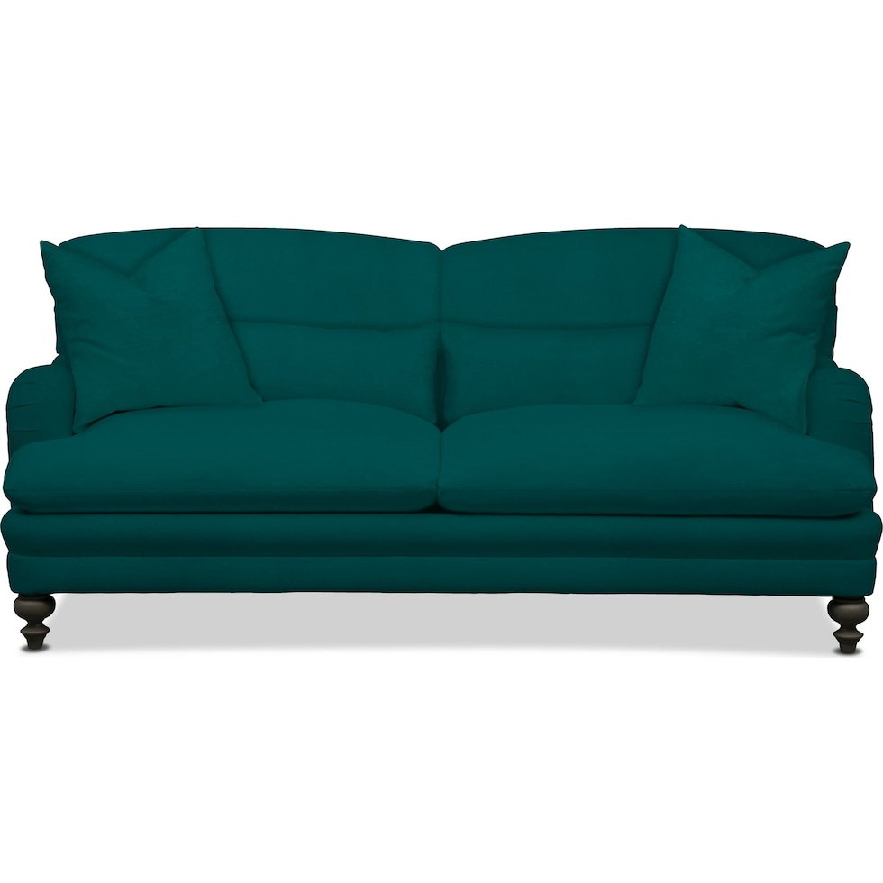 winnie toscana peacock sofa   