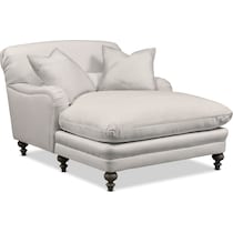 winnie white chaise   