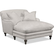 winnie white chaise   