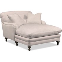 winnie white chaise   