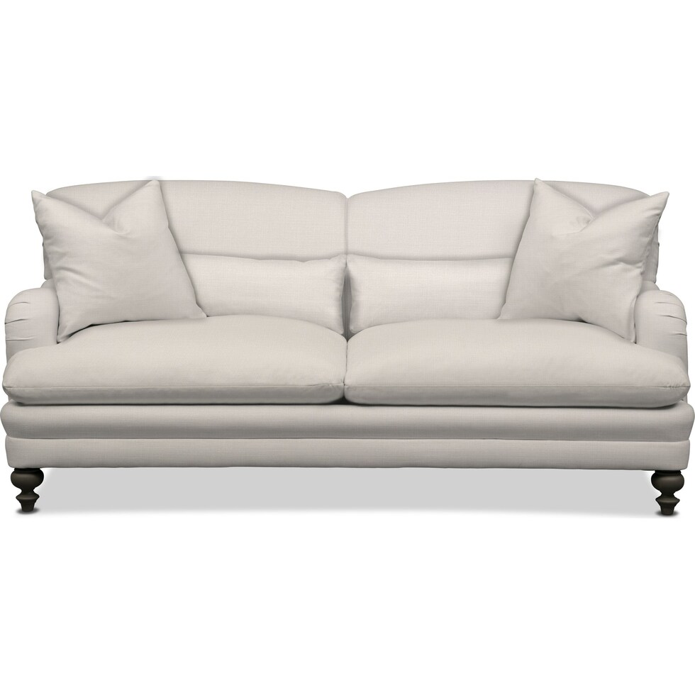 winnie white sofa   
