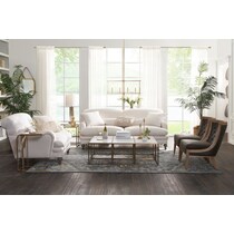 winnie white sofa   