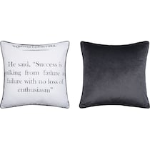 winston churchill pillow black white accent pillow   