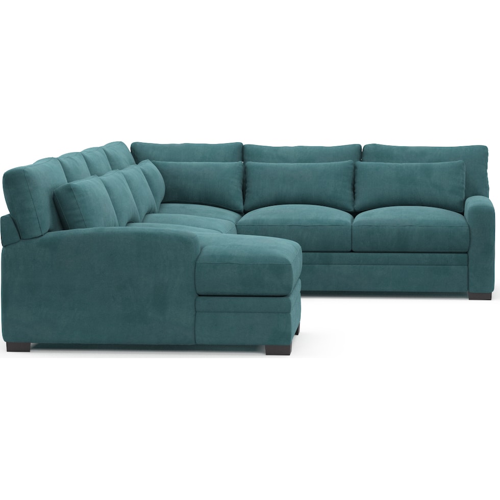 winston bella peacock sectional   