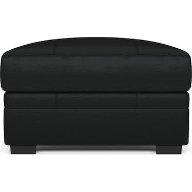 Winston Leather Ottoman