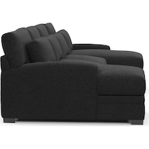 winston black sectional   