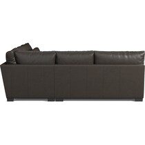 winston black sectional   