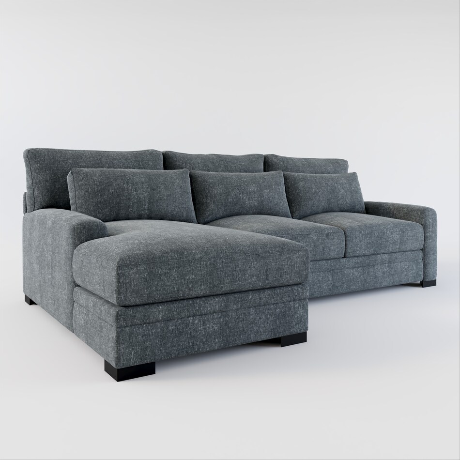Winston 2Piece Sectional with Chaise Value City Furniture