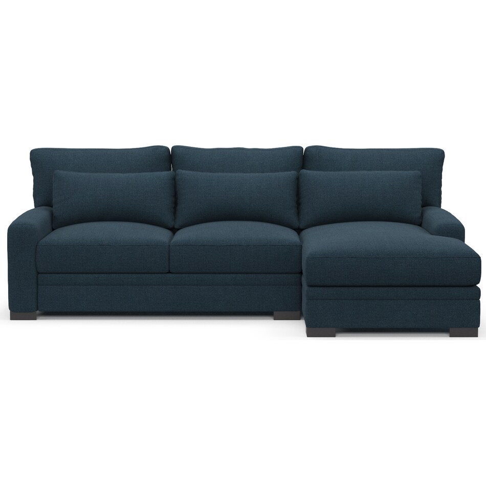 Winston 2Piece Sectional with Chaise Value City Furniture