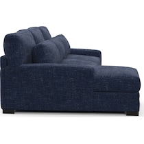 winston blue sectional   