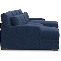 winston blue sectional   