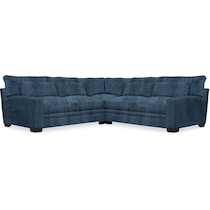 winston blue sectional   