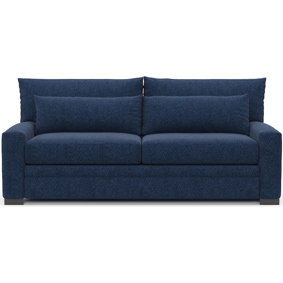 winston blue sofa   