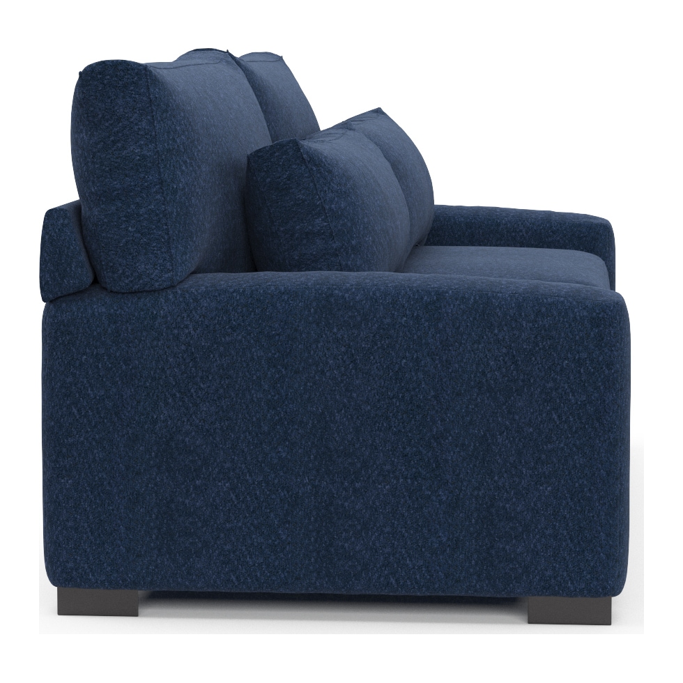 winston blue sofa   