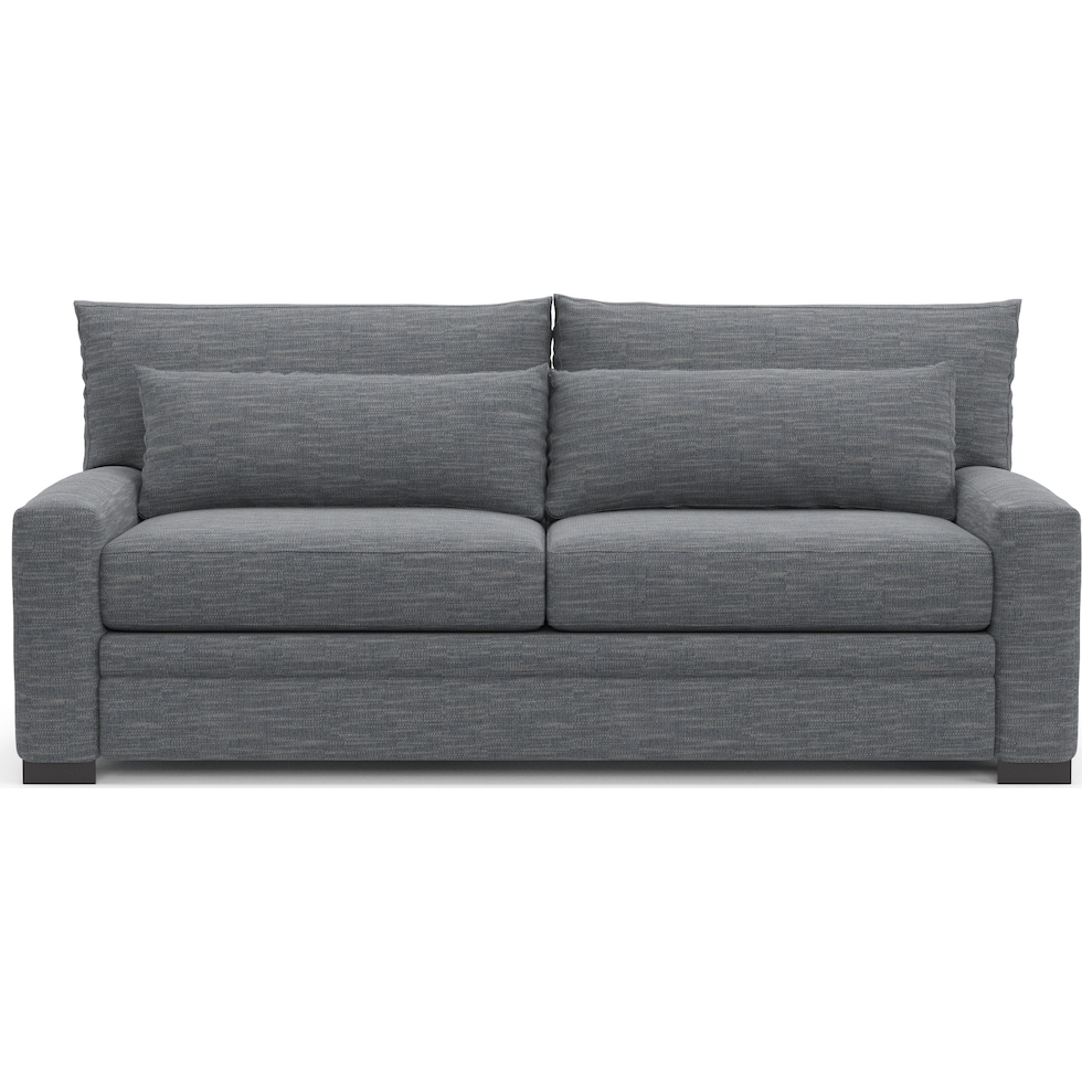 winston blue sofa   