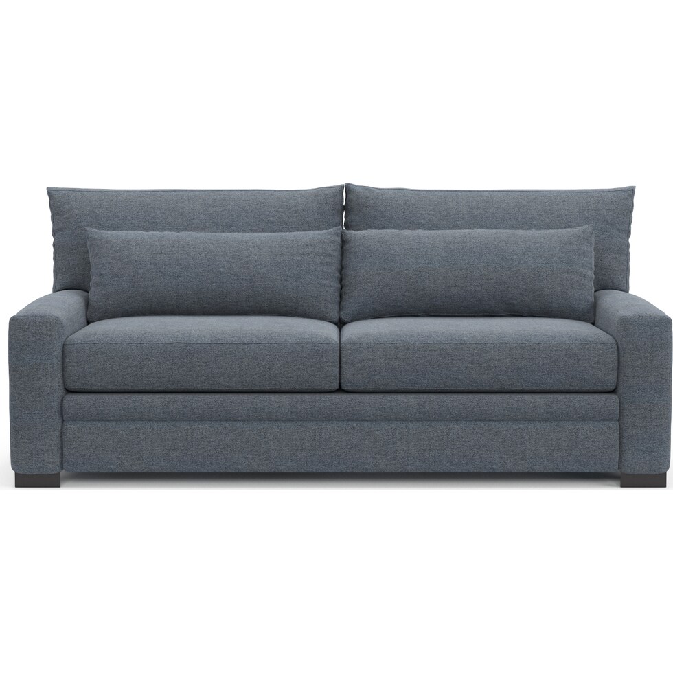 winston blue sofa   