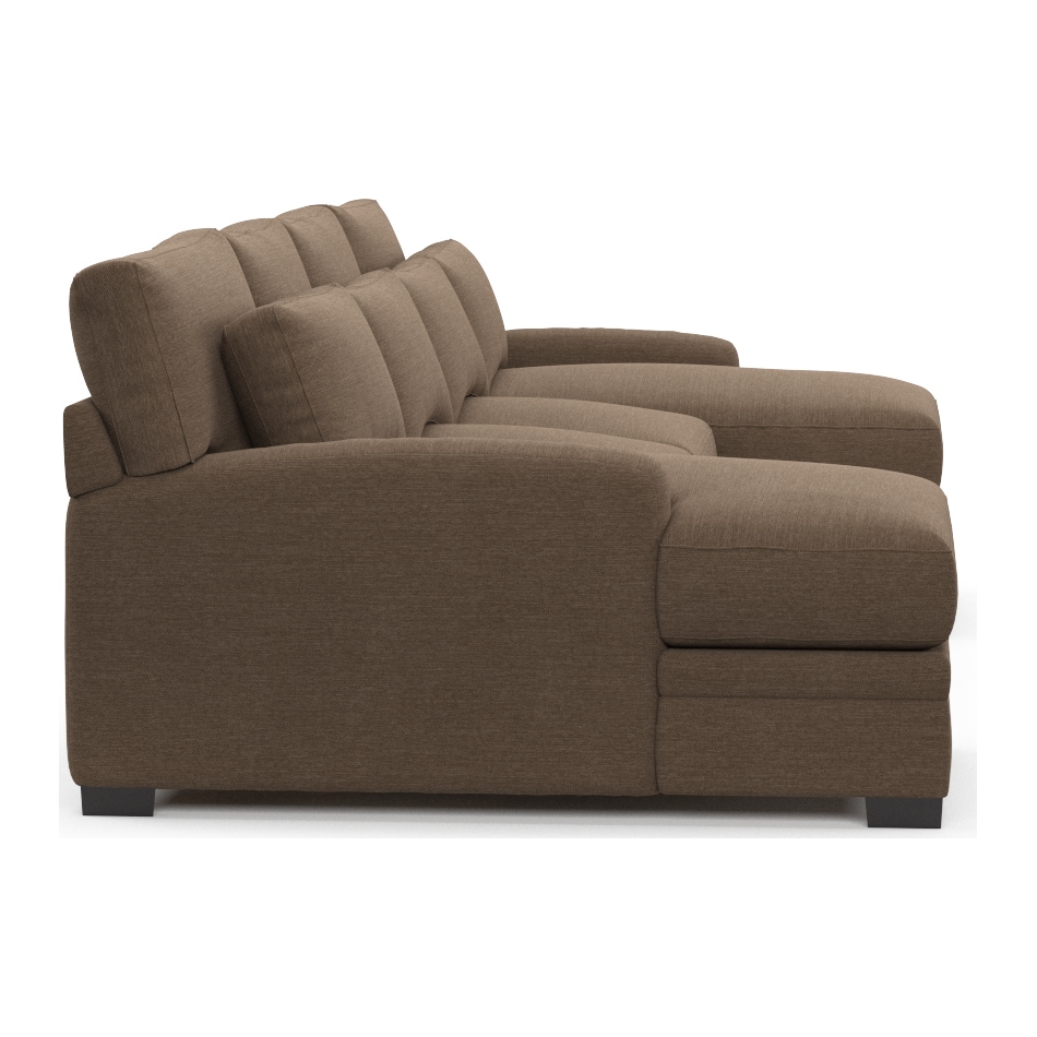 Winston 3Piece Sectional with Dual Chaise Value City Furniture