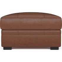 winston dark brown ottoman   