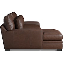 Winston 2-Piece Leather Sectional with Chaise | Value City