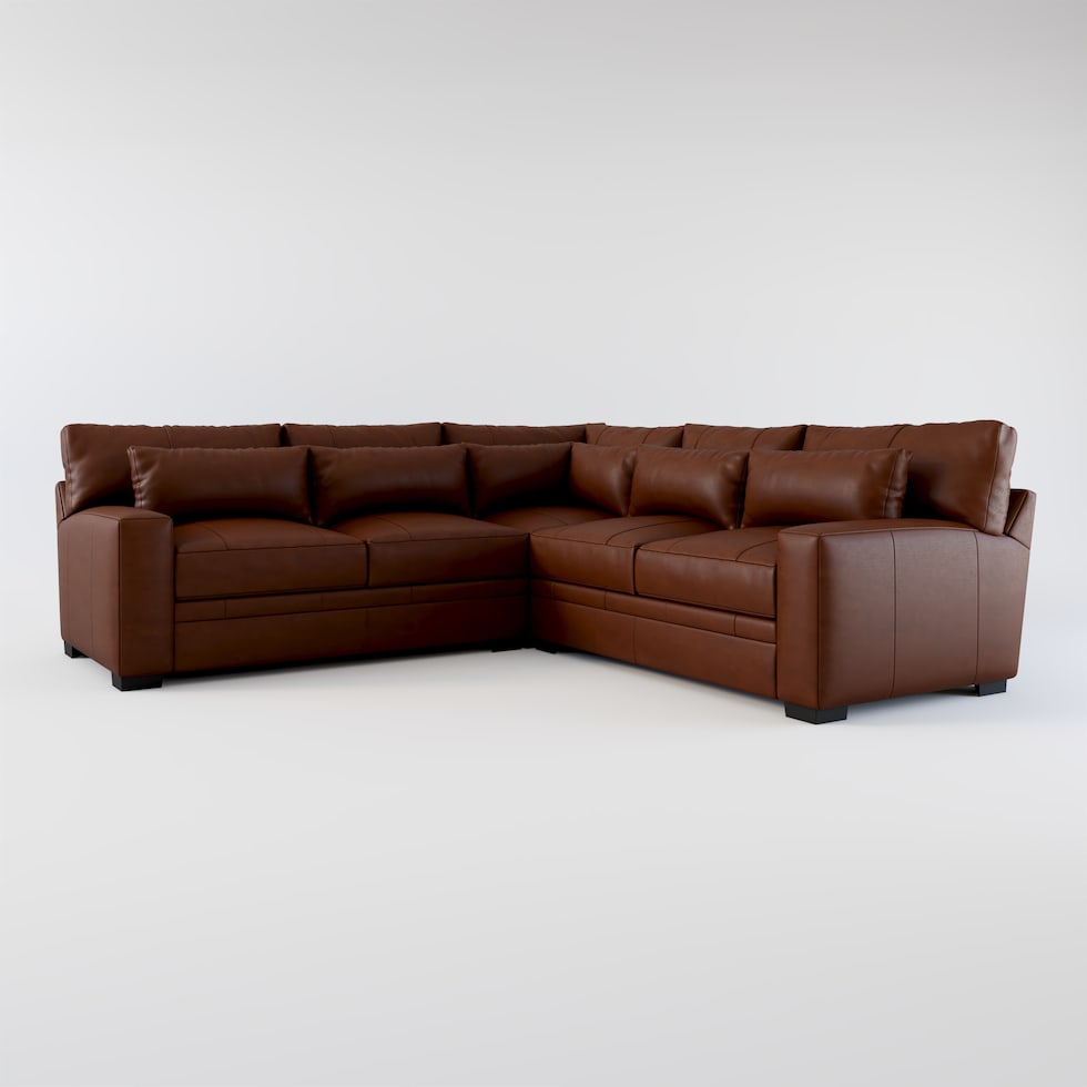 winston dark brown sectional web   