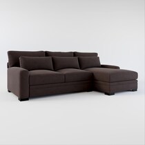 winston dark brown sectional web   