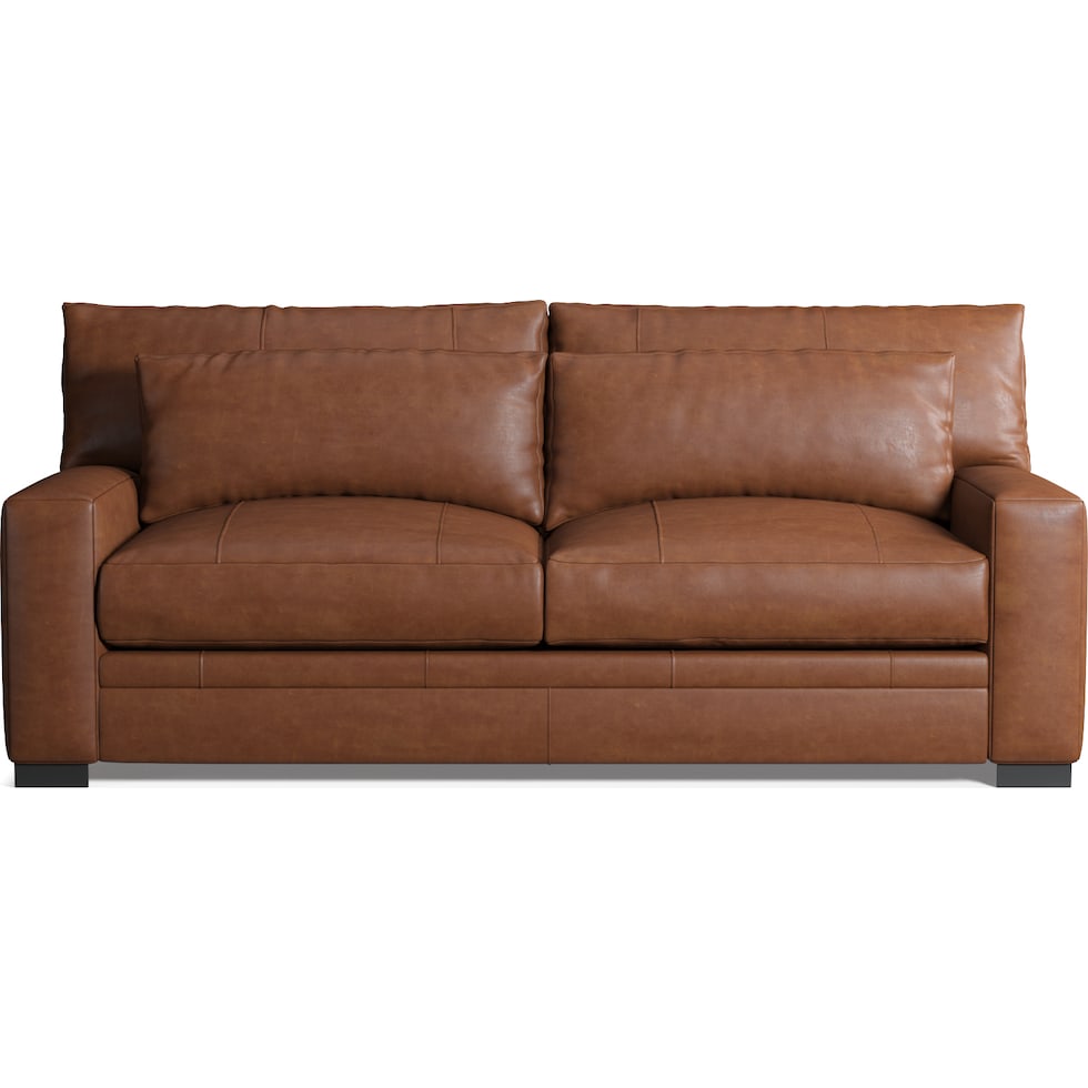 winston dark brown sofa   