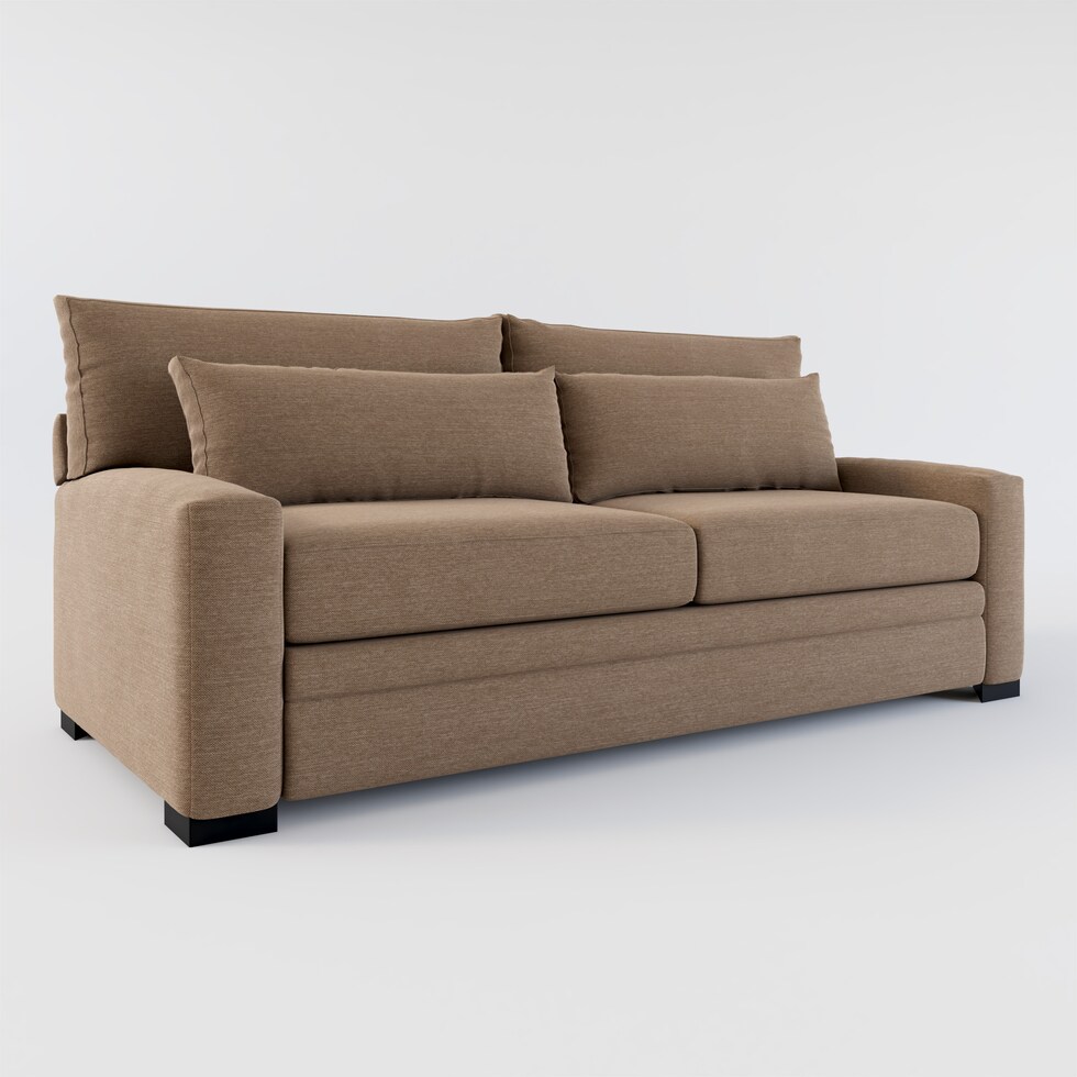 winston dark brown sofa web   