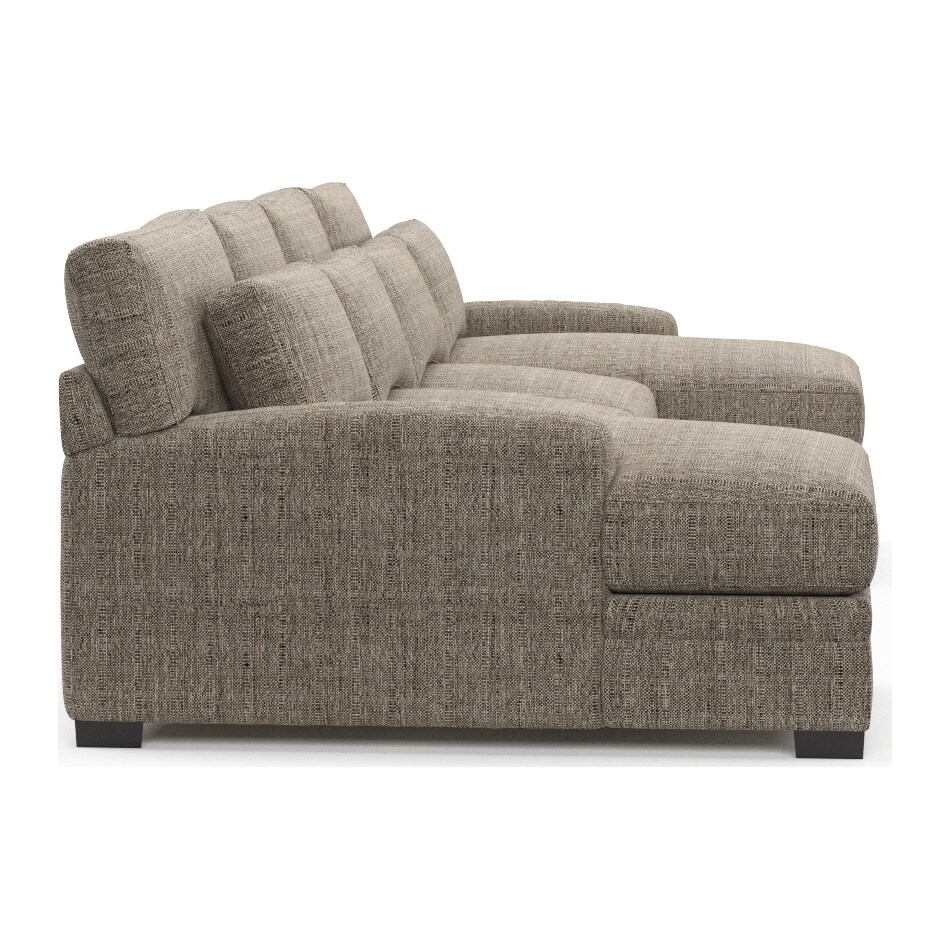 Winston 3Piece Sectional with Dual Chaise Value City Furniture